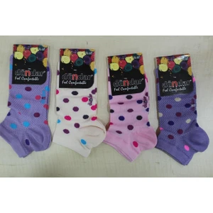 Kadın Likralı Patik Çorap - 6 Adet