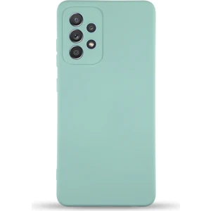 Case World Samsung Galaxy A23 ile Uyumlu Kapak Içi Kadife Kamera Korumalı Lansman Silikon ile Uyumlu Kılıf - Turkuaz