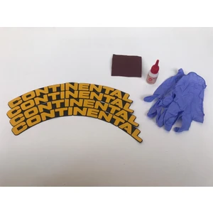 Continental Sarı Kalıcı Lastik Yazısı Continental Sticker 4 Kit