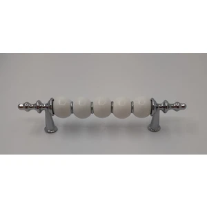 Mutfak Dolap Çekmece Kapak Mobilya Kulbu 96 mm Lüks Metal Kulp (Krom Renk)