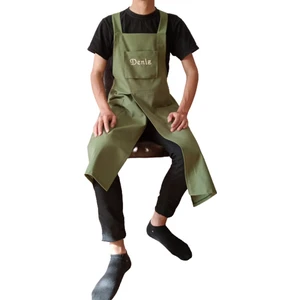 Moms And Babies Iş Atölye Seramik Önlüğü Isme Özel Özgün Tasarım