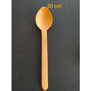 Ncy  Trabzon Bölgesi El Yapımı Hakiki Şimşir Kaşığı 30 cm