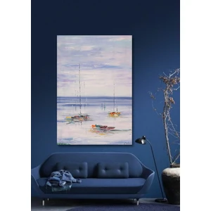 Home In Joy Yağlı Boya Tablo %100 El Yapımı Home In Joy  75CMX104CM