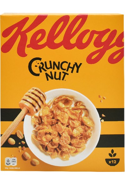 Kellogg's Crunchy Nut 375 gr Alman Menşei