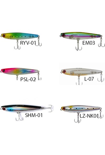 Sea Horse Ex-Fortuna 9 cm 12,3 gr Su Üstü Maket Balık