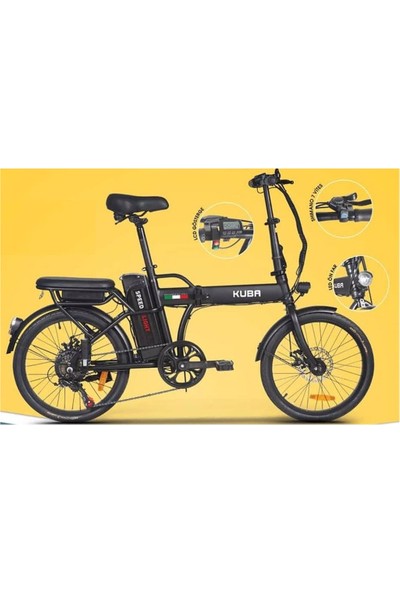 Kuba Speedlight Katlanabilir Elektrikli Bisiklet