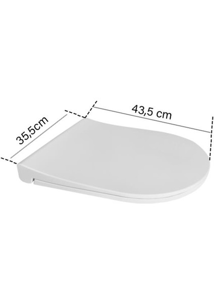 Cerastyle City Rimless Kanalsız Asma Klozet + Gala Slim Pp Soft Kapak modelleri