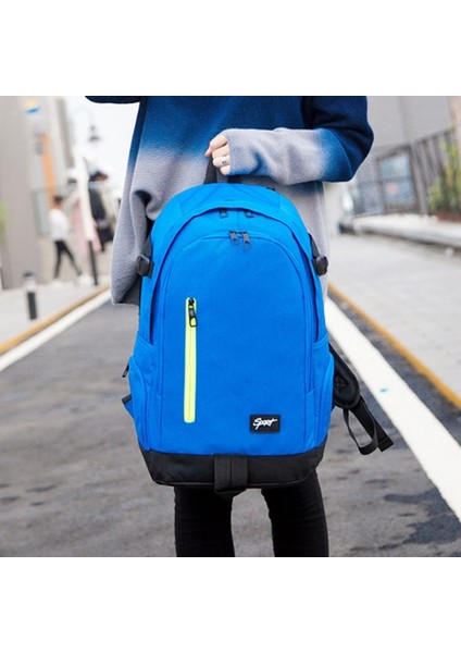 Büyük Kapasiteli Öğrenci Omuz Çantası Mavi (Yurt Dışından) fırsatları
