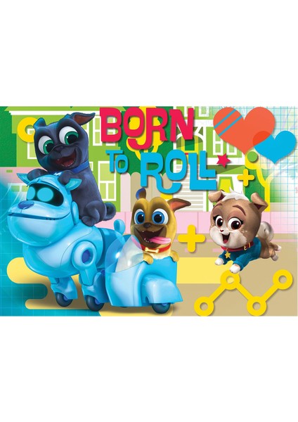 PDP709 Ks Puppy Dog Pals / 50 Parça Puzzle