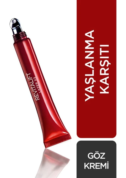 L'Oréal Paris Revitalift Lazer X3 Yaşlanma Karşıtı Göz Bakım Kremi