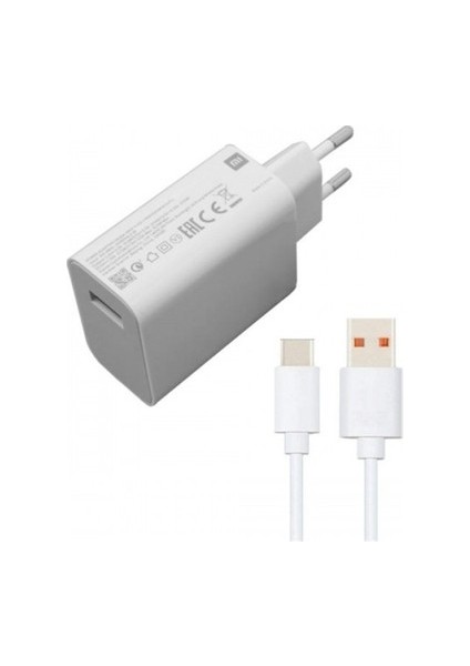 Xiaomi Mi Uyumlu 33W Turbo Hızlı Şarj Aleti 3A Type-C