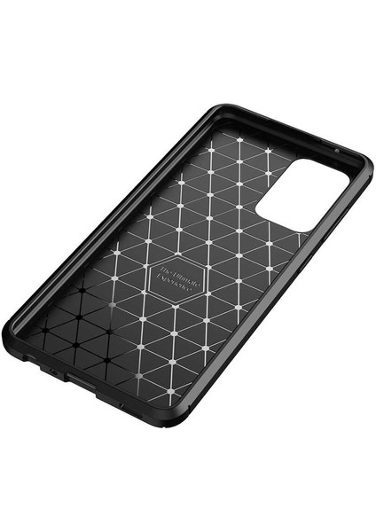 Samsung Galaxy A52 Karbon Görünüm Negro Silikon Kılıf Ekran Koruyucu modelleri