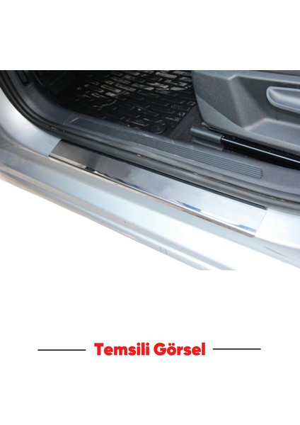 A&G Tuning Volkswagen Golf 7 Krom Kapı Eşiği 4 Prç. 2013-2019  Arası Paslanmaz Çelik