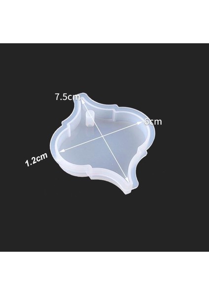Kuplu Süsleme Epoksi,Mum,Sabun Kalıbı-Takı-Kod: 27