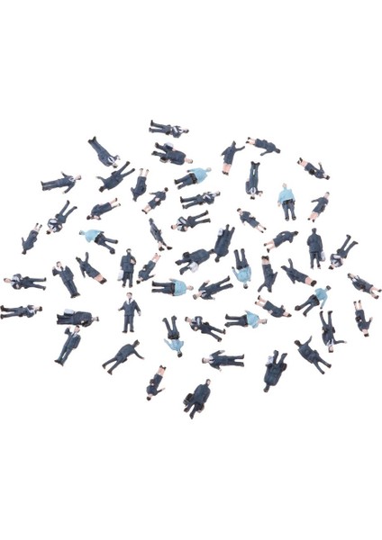 56 Adet Model Tren Ayakta Duran Insanlar Polis Rakamları 1: 150 Ölçek (Yurt Dışından) fiyatları