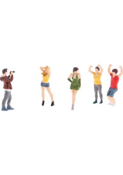 5 Adet 1:64 Reçine Insan Grubu Oyun Tarlası Min Peels Rakamları - A (Yurt Dışından) fiyatları