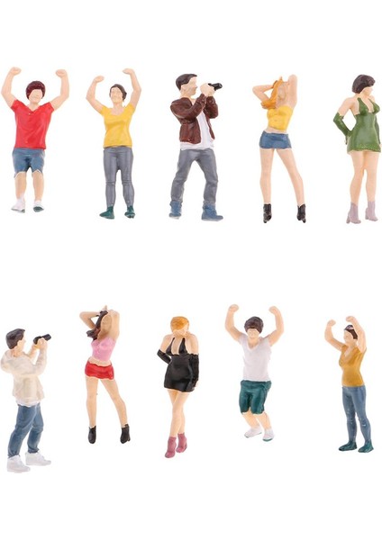 5 Adet 1:64 Reçine Insan Grubu Oyun Tarlası Min Peels Rakamları - A (Yurt Dışından) fırsatları