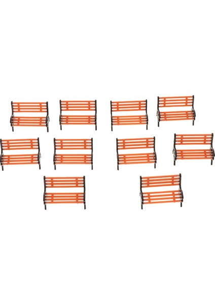 10 Adet Park Tezgah Modeli Beyaz 1:75 Dollhouse Düzeni Ekranı Için Oo Ölçeği G (Yurt Dışından) fiyatları