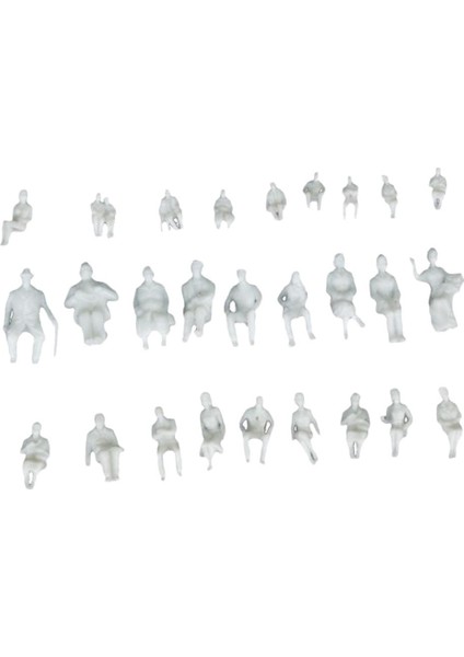 Paketler 1/beyaz Mini Oturma Duruşları Insanlar Düzeni Manzara Kum Tablosu 28MM (Yurt Dışından) fırsatları