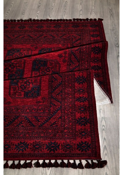 Afgan Tarzı Altı Kaymaz Kilim