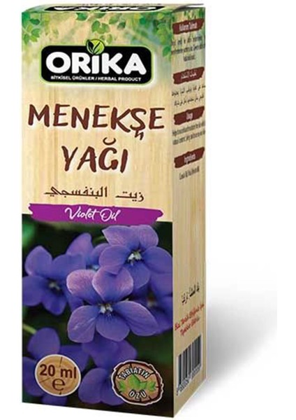 Menekşe Yağı 20 Ml.