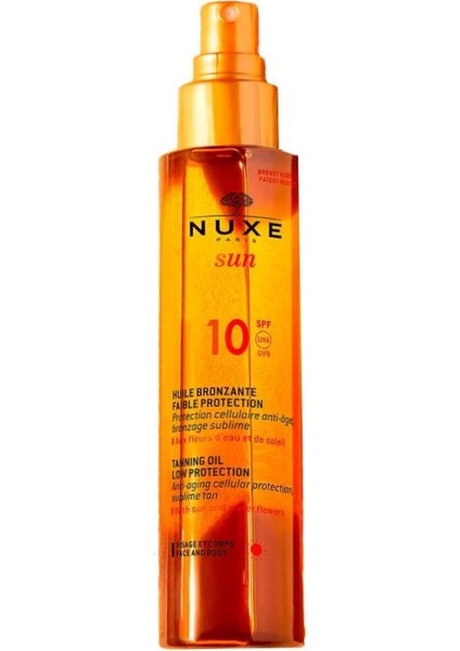 Sun Bronzlaştırıcı Yüz ve Vücut Yağı SPF10 150ML