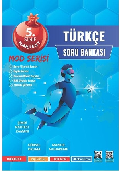 Nartest Yayınevi 5. Sınıf Mod Türkçe Soru Bankası