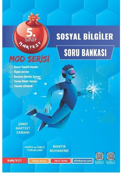 Nartest Yayınevi 5. Sınıf Mod Sosyal Bilgiler Soru Bankası