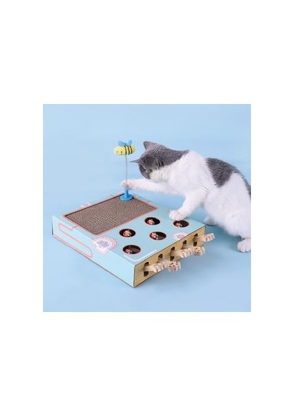 Kedi Tırmalamak Kurulu Isabet Hamster Yuva Net Kırmızı Yaratıcı Aşınmaya Dayanıklı Kedi Oyuncak (Yurt Dışından)
