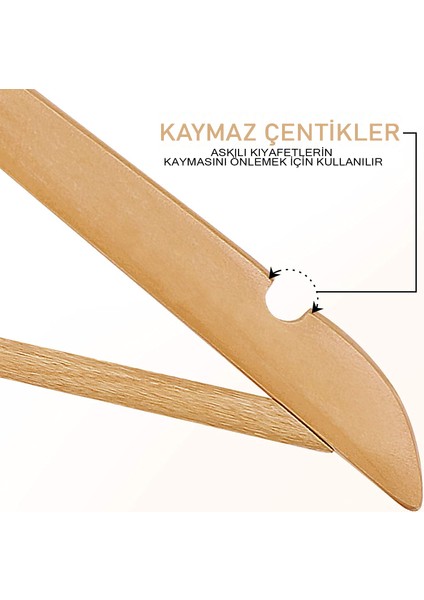 12 Adet Vernikli Ahşap Askı Kıyafet ve Elbise Askısı Dolap Düzenleyici Askı Lüks Ahşap Askı modelleri