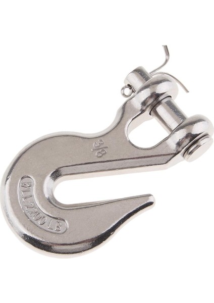 316 Paslanmaz Çelik Clevis Grab Chain Hook 3/8 "dolma Çekme Vinç (Yurt Dışından)