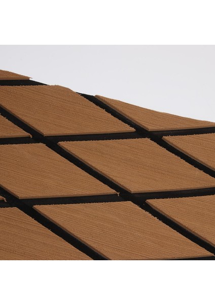 75 "× 13" Yapışkan Eva Köpük Tekne Zembesi Yat Tik Döşeme Halılar Pad #1 Çapraz Açık Kahverengi (Yurt Dışından) indirimleri