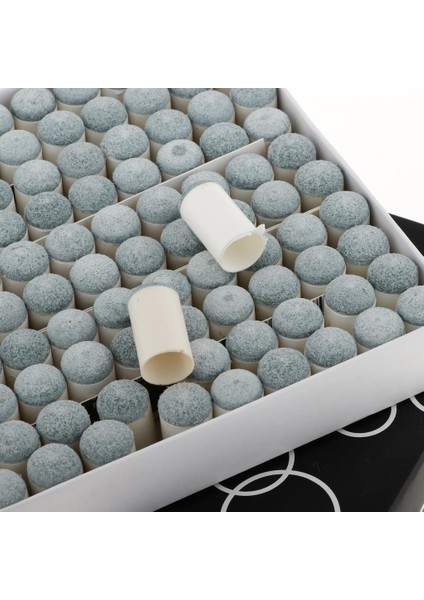 100X Masa Havuzu Cue Slip-On Push-On Ipuçları Bilardo Stick Ferrules 13MM (Yurt Dışından)