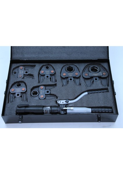 6,5 Ton Hidrolik Hortum Sıkma Makinesi 15,20,25,32,40,50 mm Profesyonel Alet fiyatları