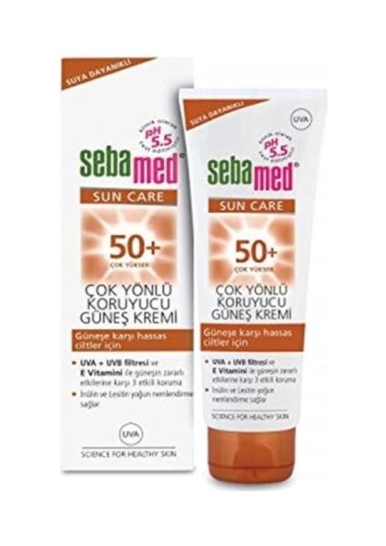 Sun Care Güneş Koruyucu Krem Spf 50 75 ml 1 Paket