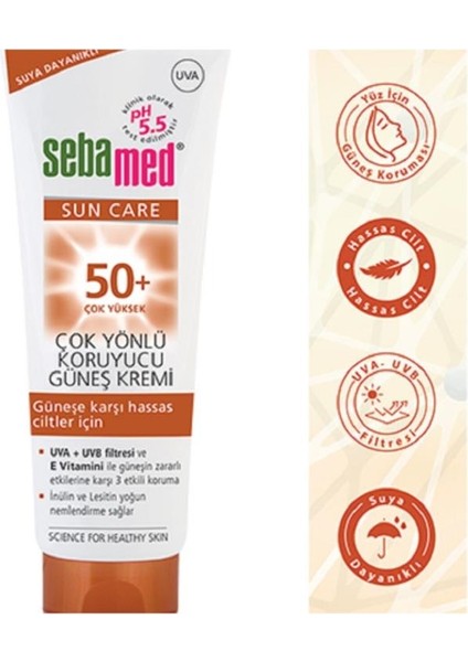 Sun 50+ Spf Güneş Kremi 75 ml