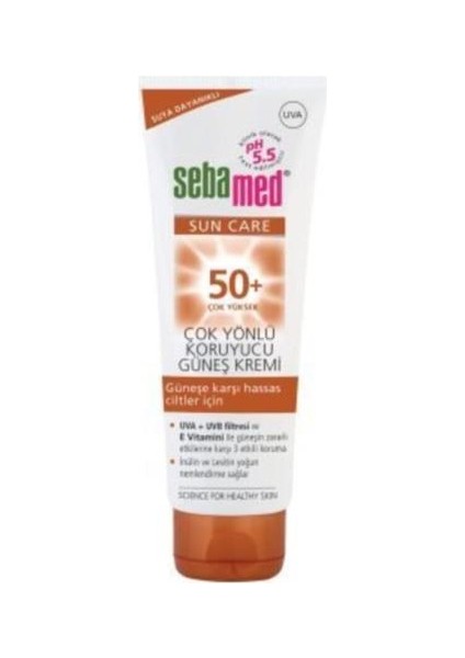 Spf 50+ Çok Yönlü Koruyucu Güneş Kremi 75 ml 4103040898531