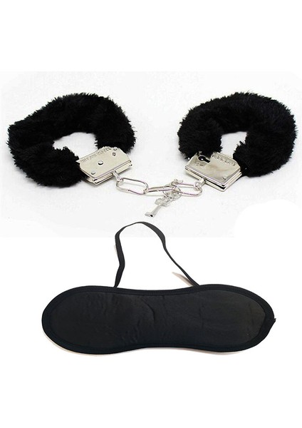 Siyah Peluş Kelepçe Seti fiyatları