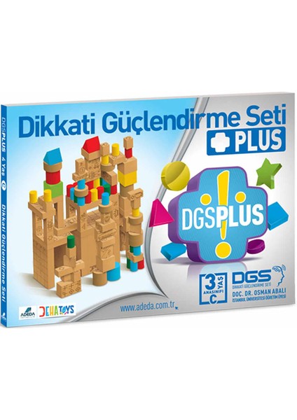 Dikkati Güçlendirme Seti Plus 3 Yaş Kitap (3 Kitap) - Osman Abalı