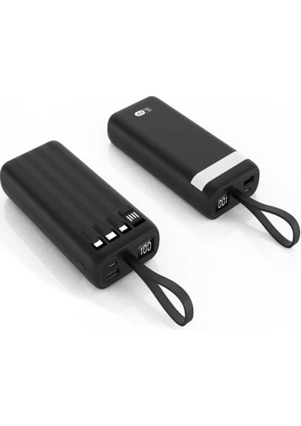 20,000 Mah Kablolu Taşınabilir Şarj Cihazı Powerbank