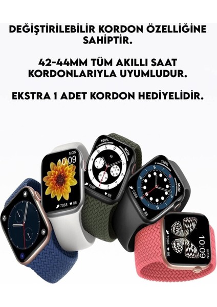 Nfc Pro Watch 7 Serisi Uyumlu Akıllı Saat  Android & Ios Uyumlu