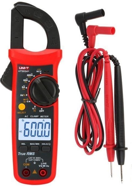 UT-202A+ 600A Ac Dijital Pensampermetre Unı-T