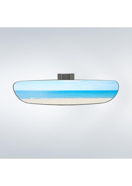 Ova-5 Dik Kollu Universal Iç Dikiz Aynası 24X5 cm Gri indirimleri