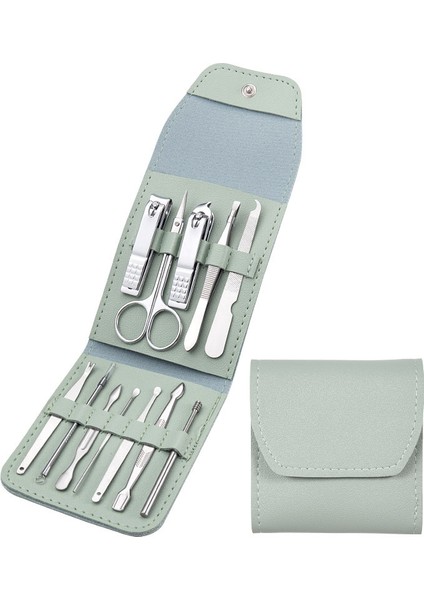 Çivi Sanat Aracı Seti 12'de 1 Yeşil+Gümüş Aksesuar(Yurt Dışından)