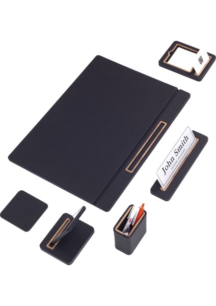 Alya Deri Sümen Takımı 6 Parça Kapaklı Model Masa Isimlikli fiyatları