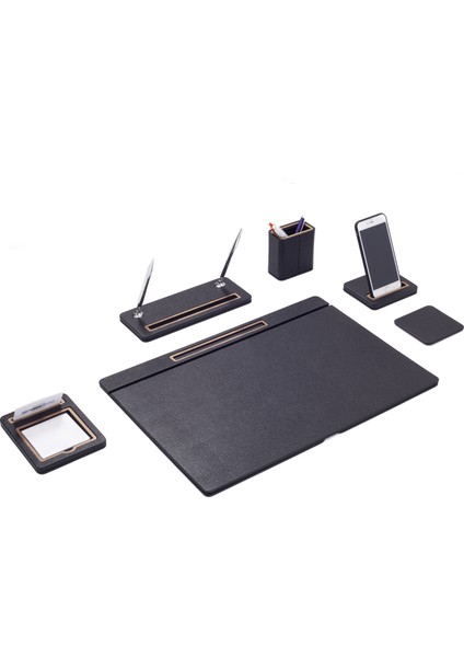 Pera Deri Sümen Takımı 6 Parça Kapaklı Model modelleri