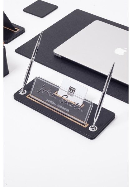 Capella Deri Sümen Takımı 6 Parça Masa Isimlikli indirimleri