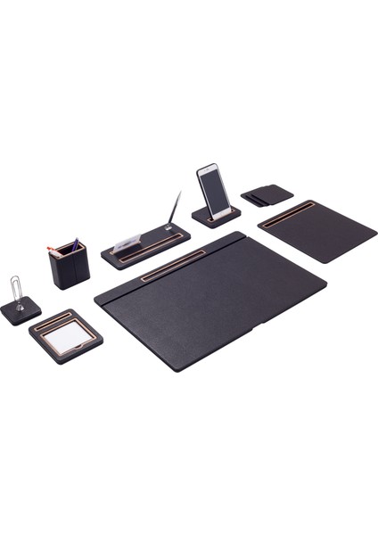 Porto Deri Sümen Takımı 8 Parça Kapaklı Model indirimleri