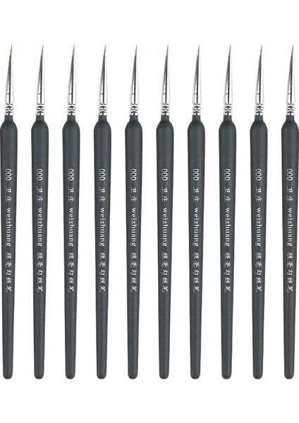 10 Adet 000 Kanca Hattı Kalemi Koyu Mavi(Yurt Dışından)