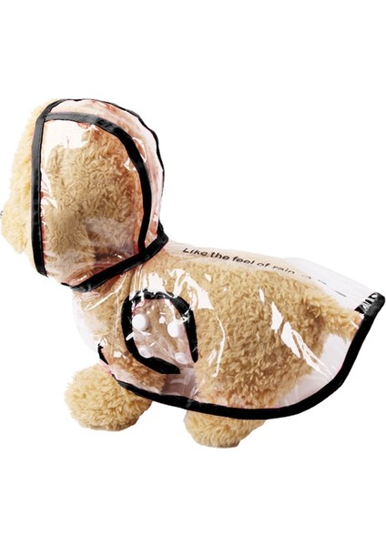 Küçük Köpek Şeffaf Yağmurluk Bahar Yaz Için (Yurt Dışından)